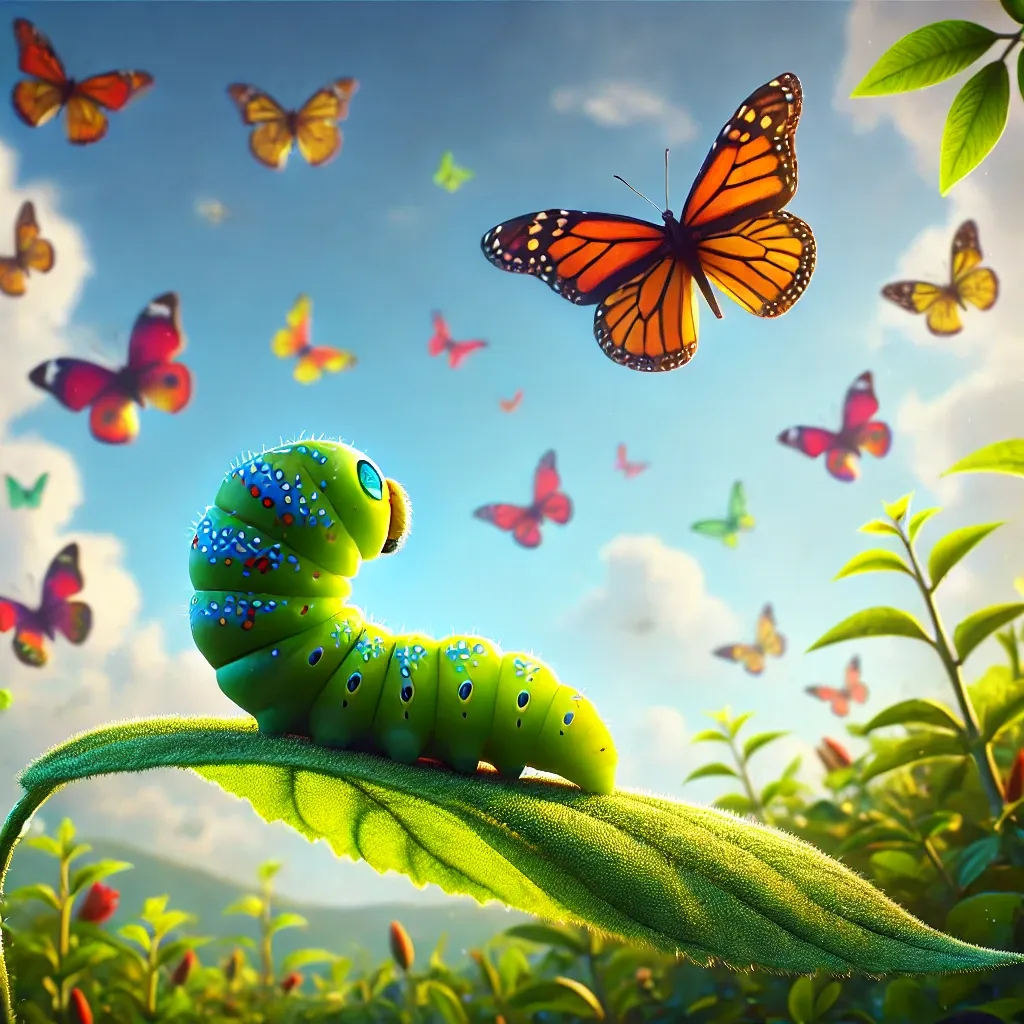 "Volerò, disse il bruco. Tutti risero tranne le farfalle" - Impara a darti tempo